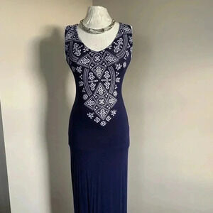 French Atmosphere Blue Dress​​